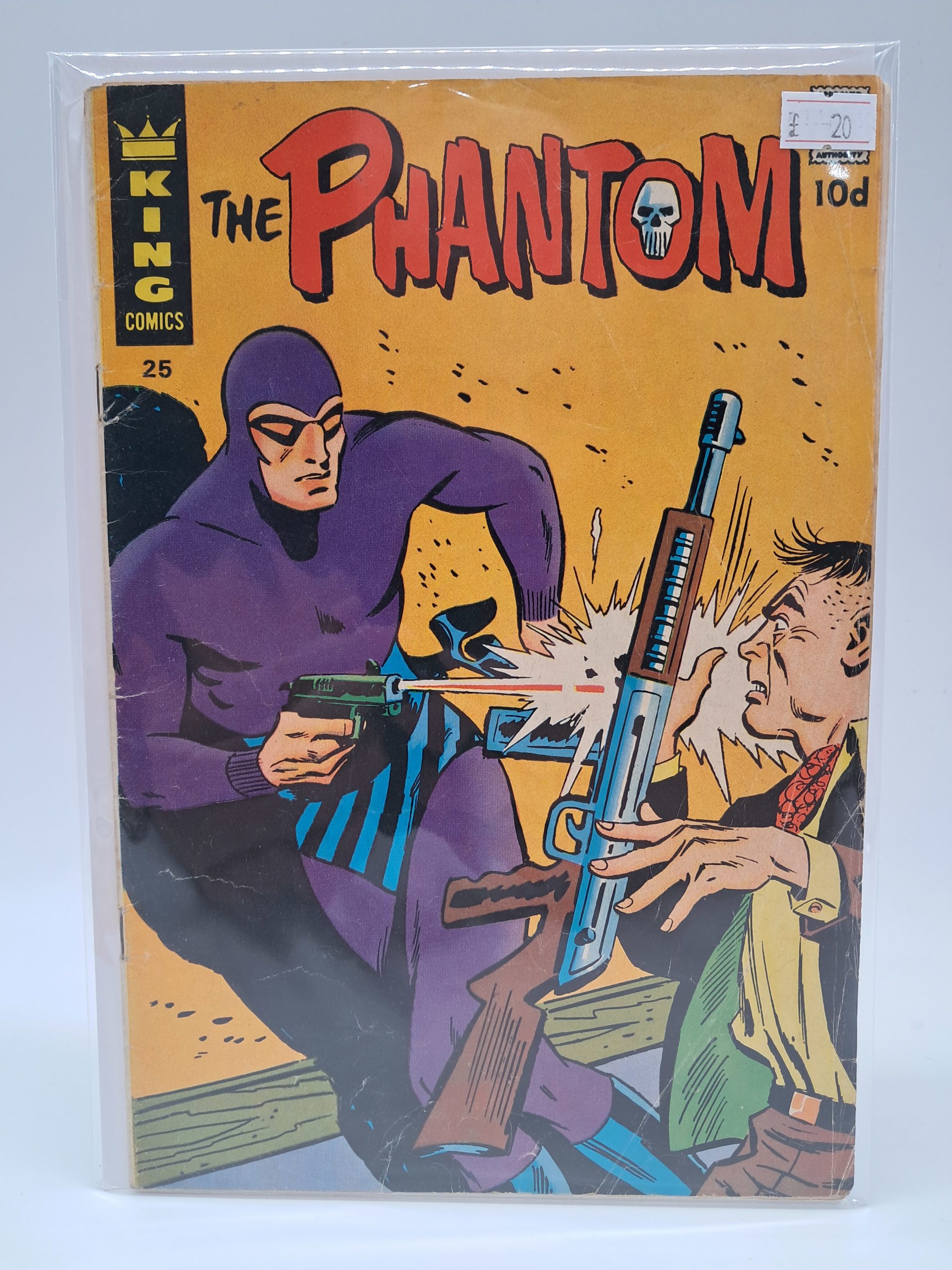 King Comics The Phantom #25 UK Edition 10d Comic
