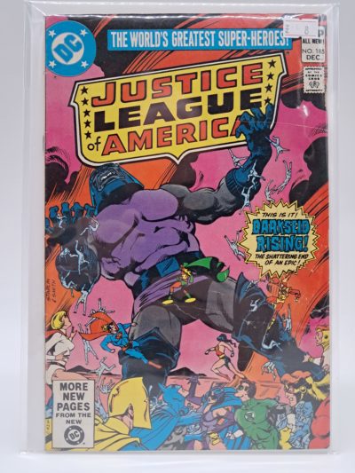 DC Comics – Justice League of America #185 – December 1980 – Darkseid Rising! – Bronze Age Comic
