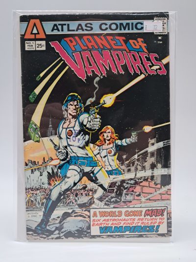 Atlas Comics Planet of Vampires #1 First Issue Comic (February 1975)