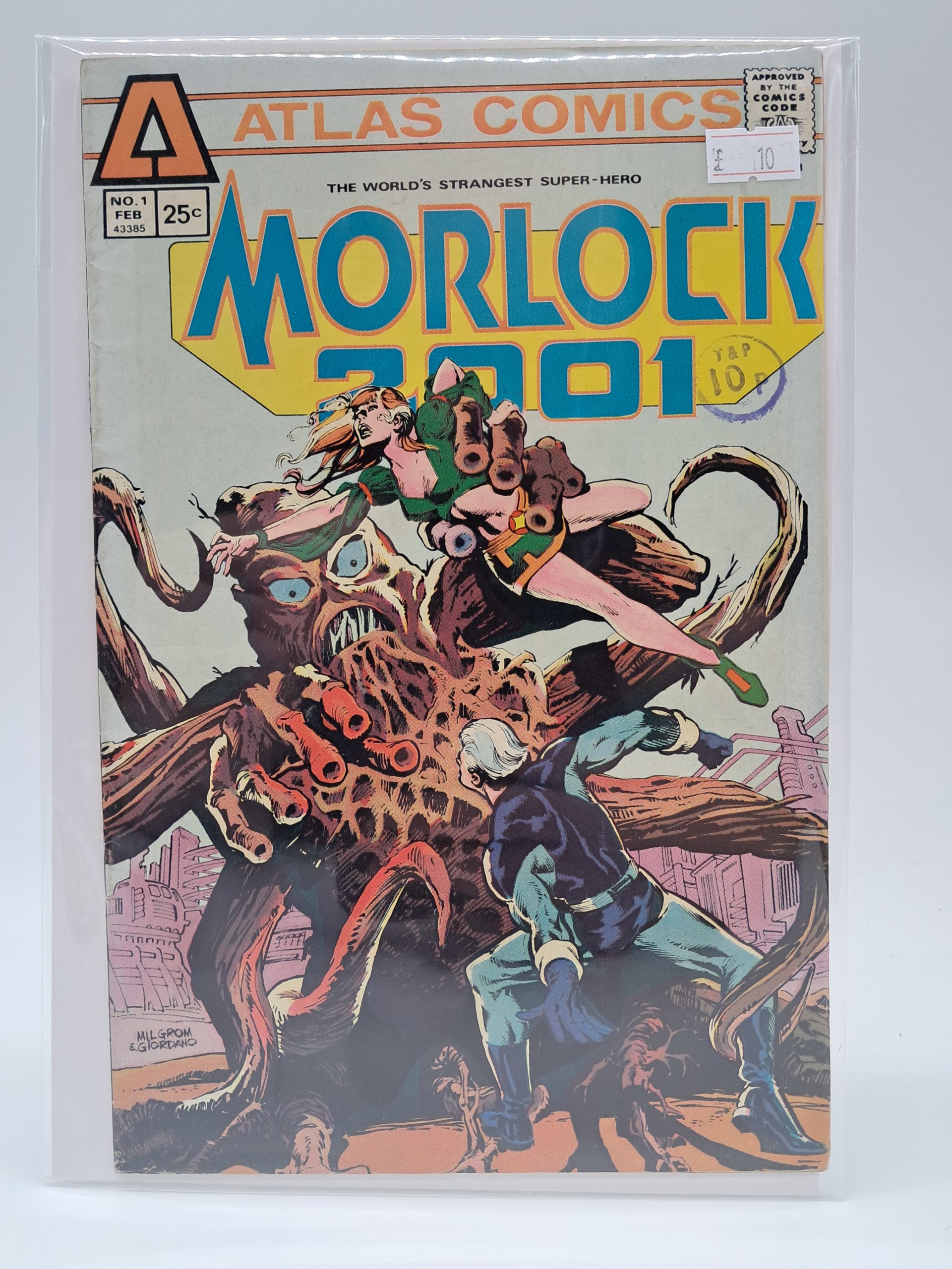 Atlas Comics Morlock 2001 #1 First Issue Comic (February 1975)