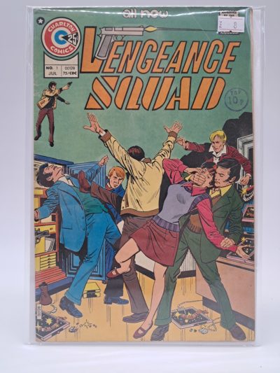 Vengeance Squad #1 (Charlton Comics, July 1975) Vintage US Comic Book First Issue