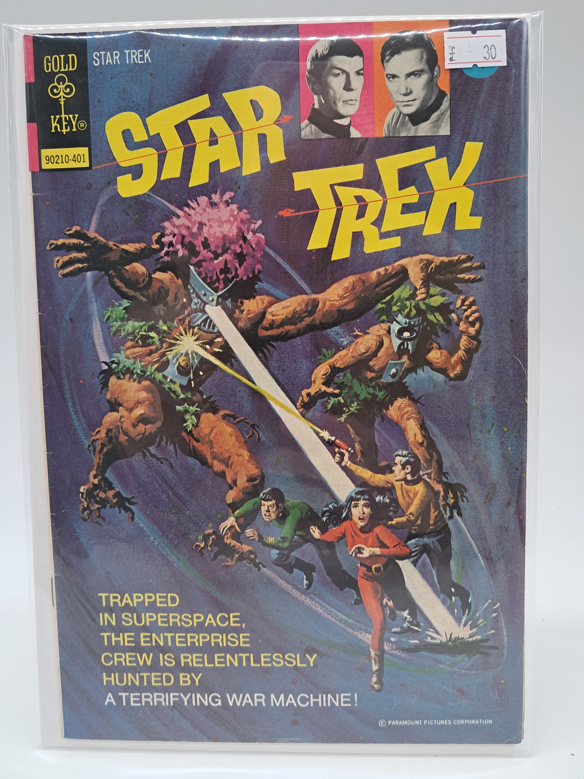 Key Star Trek #41 Comic Book 1981 Vintage Sci-Fi Comic