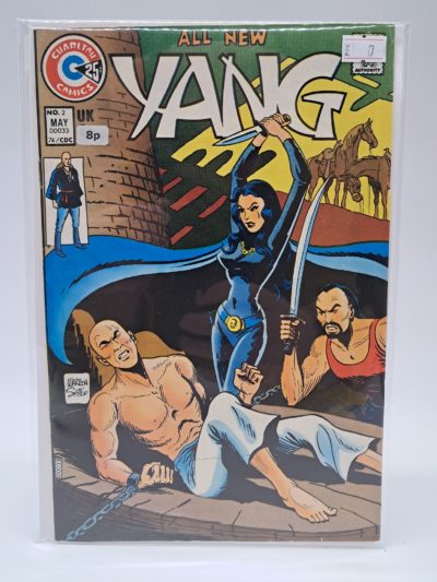 Charlton Comics Yang #2 (May 1974) Bronze Age Martial Arts Comic