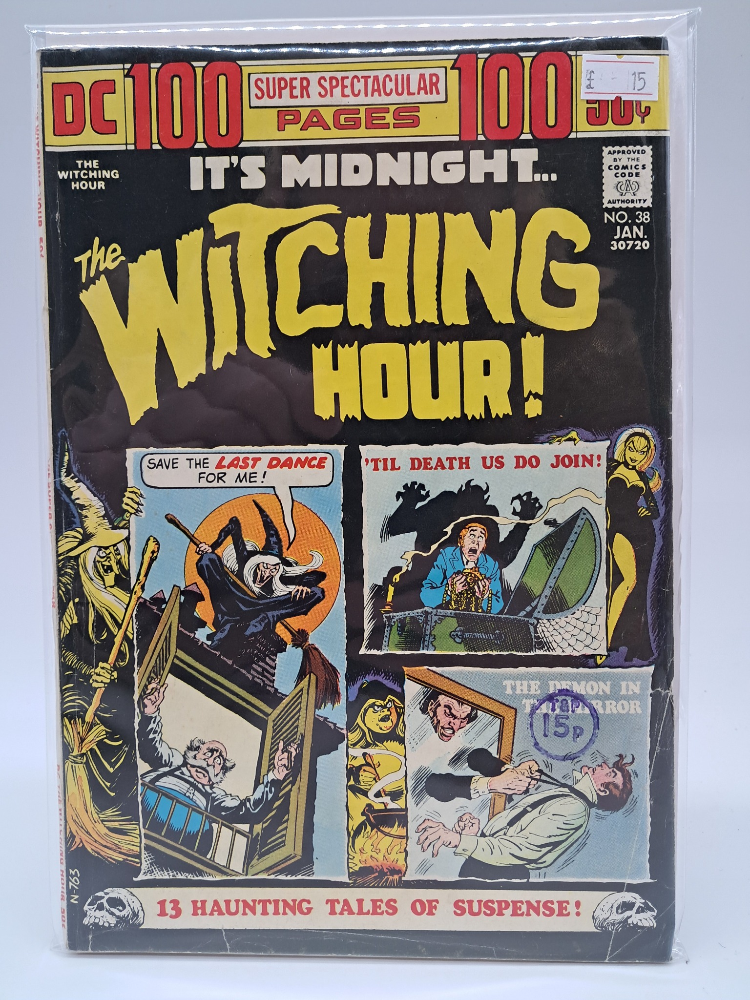 DC The Witching Hour #38 (January 1974) 100 Page Super Spectacular Bronze Age Horror Comic