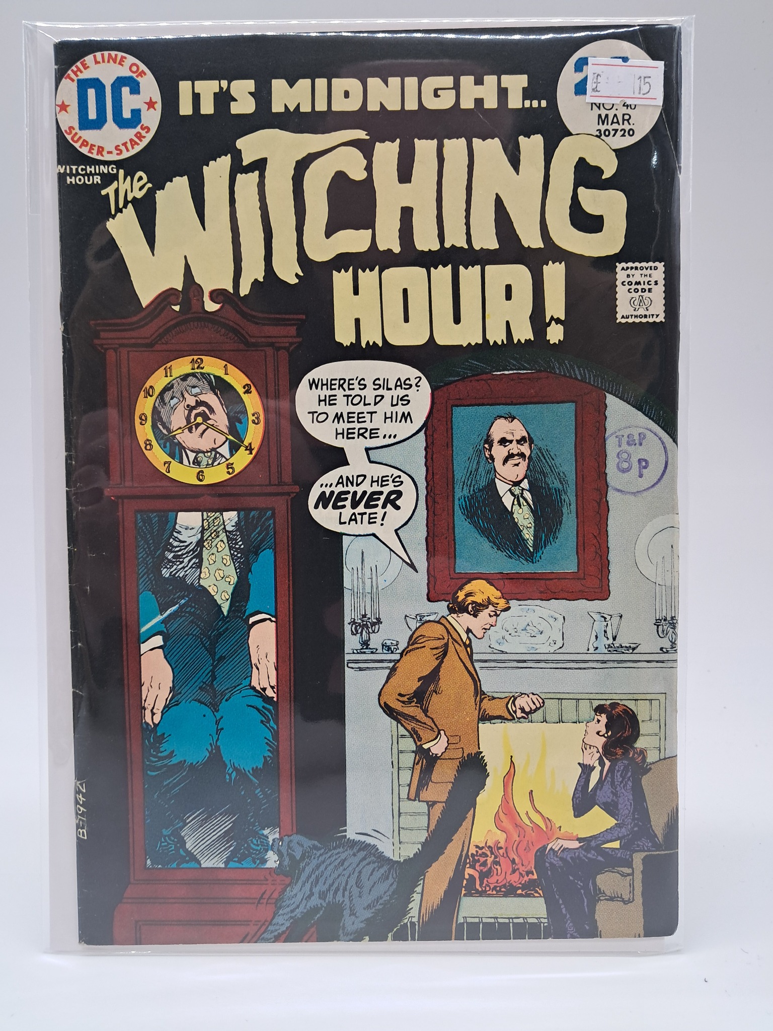The Witching Hour #40 (DC Comics, March 1974) Bronze Age Horror Comic Book