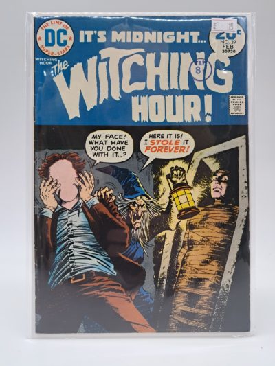 The Witching Hour #39 (DC Comics, February 1974) Bronze Age Horror Comic Book