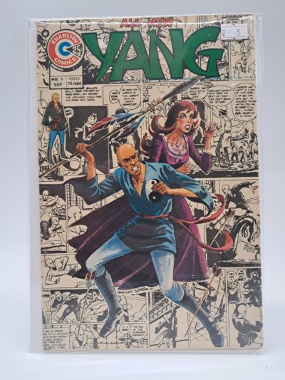 Yang #9 (Charlton Comics, September 1975) Bronze Age Comic Book