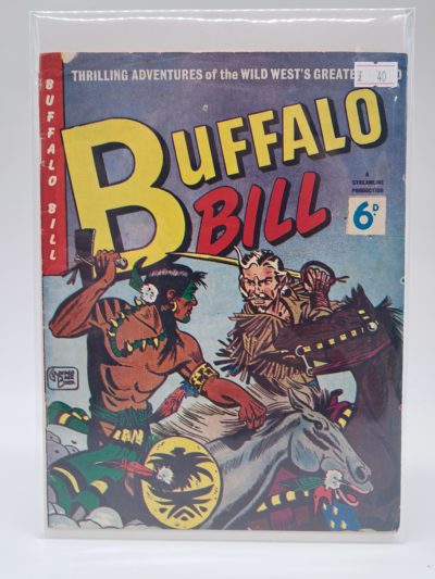 Buffalo Bill (6d UK Edition) Comic – Streamline Productions Western Adventure Series