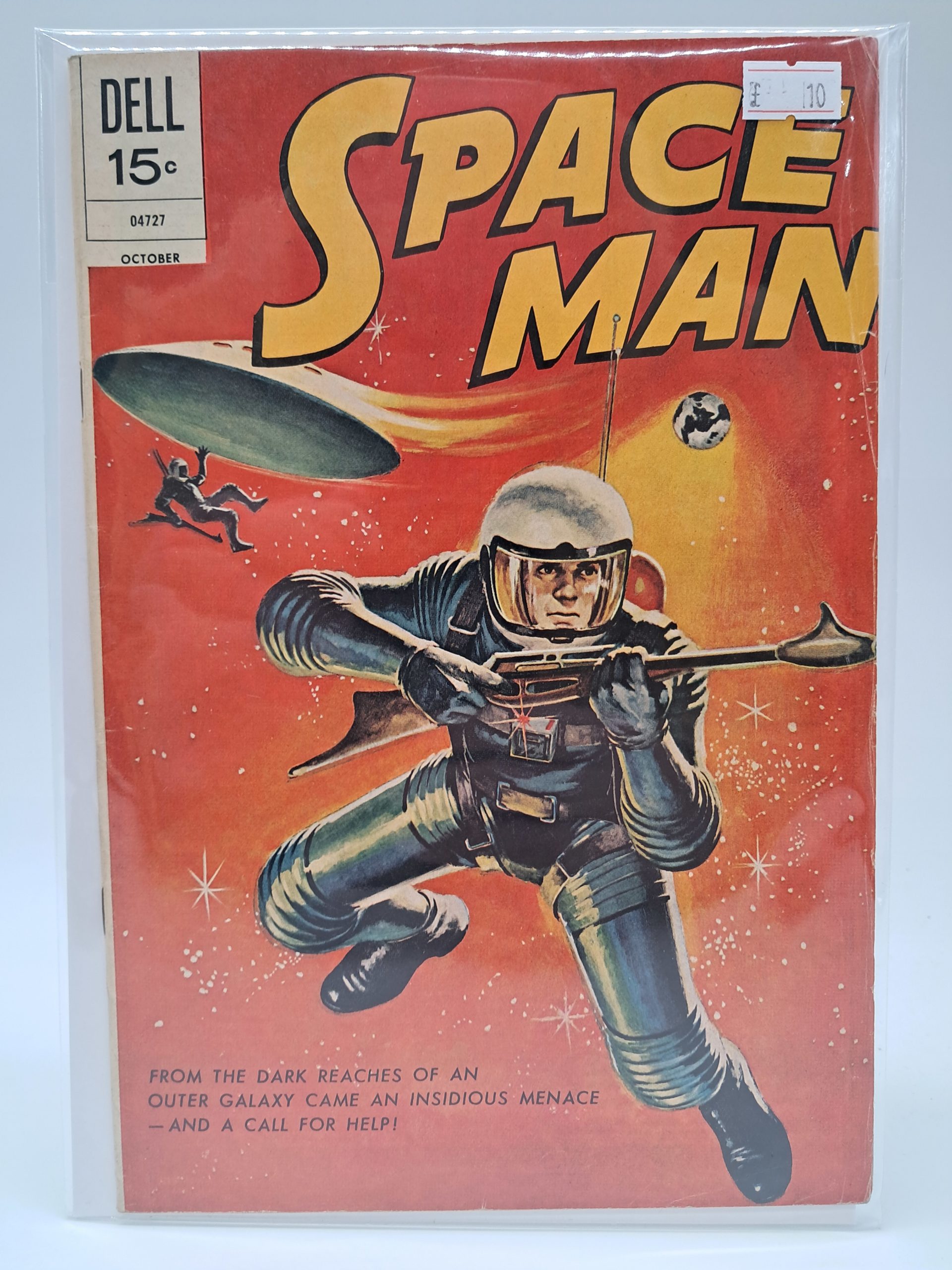 Space Man (October 1970) US Edition Comic – Dell Comics Classic Science Fiction Adventure