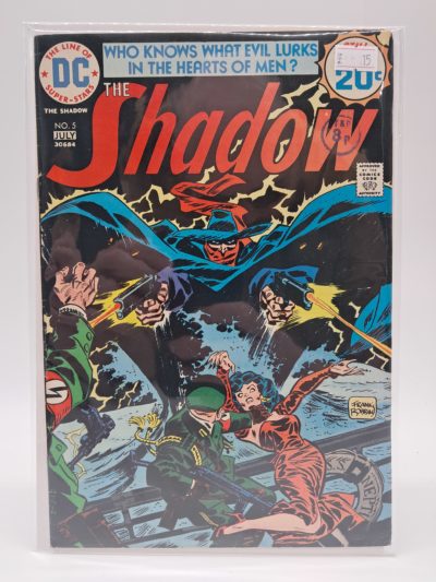 DC Comics – The Shadow #5 – July 1974 – Bronze Age Comic Book – Frank Robbins Cover