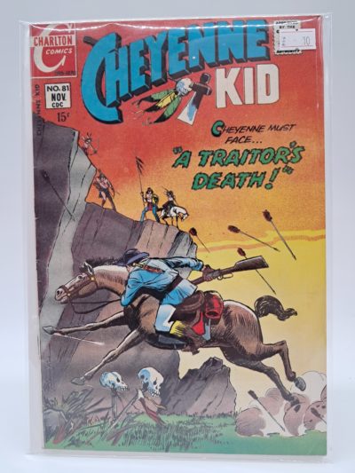 Charlton Comics Cheyenne Kid No. 81 (November 1972) Vintage Western Comic