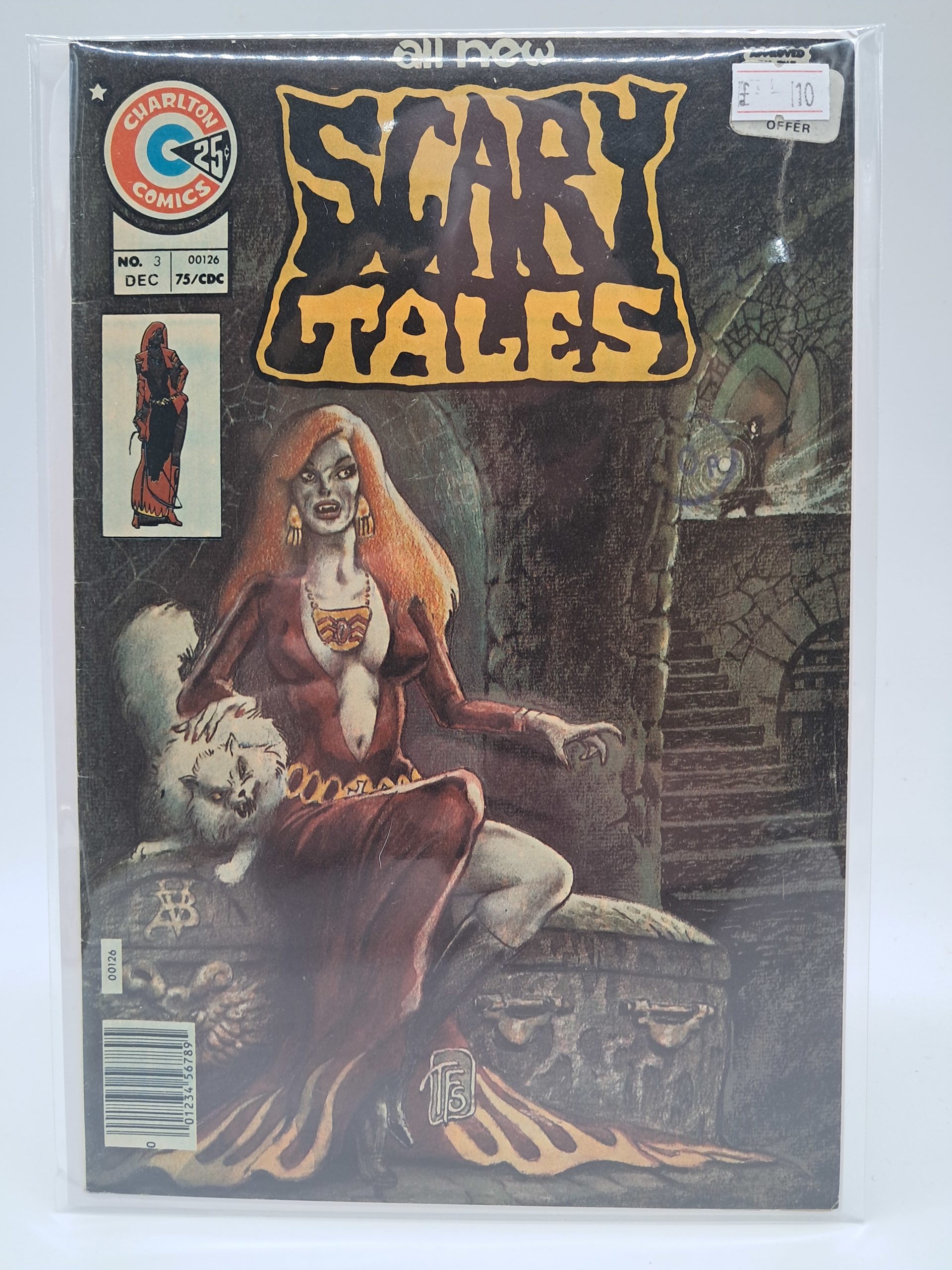 Scary Tales #3 (December 1975) Charlton Comics Horror Comic – Bronze Age