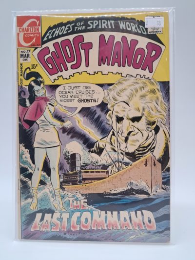 Ghost Manor #17 (March 1973) Charlton Comics Horror Comic – Bronze Age
