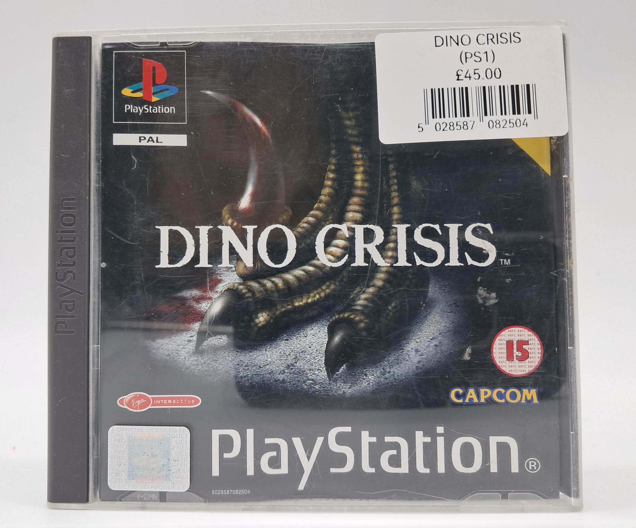 Dino Crisis (PAL) Sony PlayStation PS1 Survival Horror Game