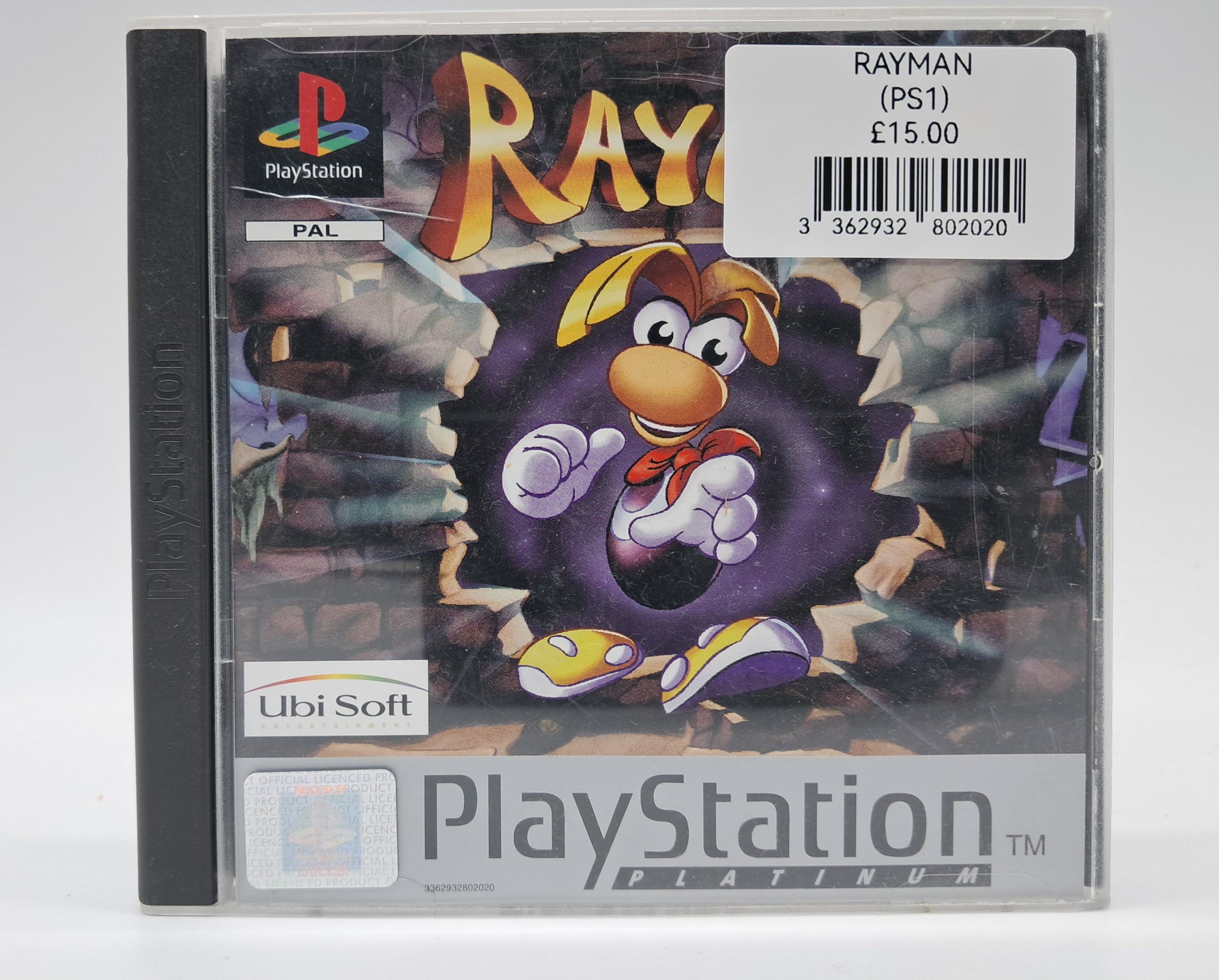 Rayman Platinum (PAL) Sony PlayStation PS1 Platform Game