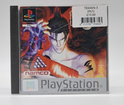 Tekken 3 Platinum (PAL) Sony PlayStation PS1 Fighting Game - Complete