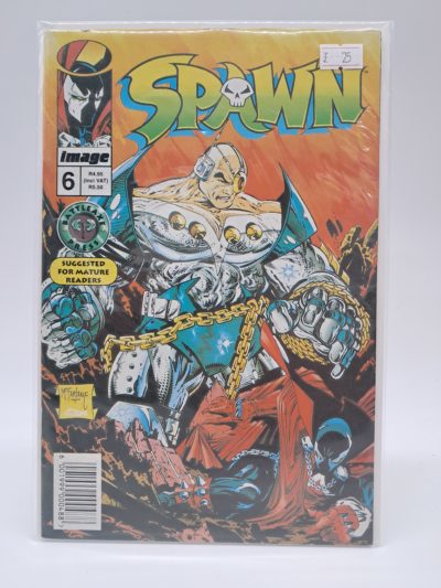 Spawn #6 Image Comics Comic Book 1992 Todd McFarlane