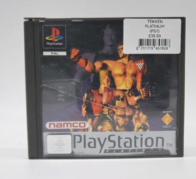 Tekken (PS1) PAL Platinum Complete