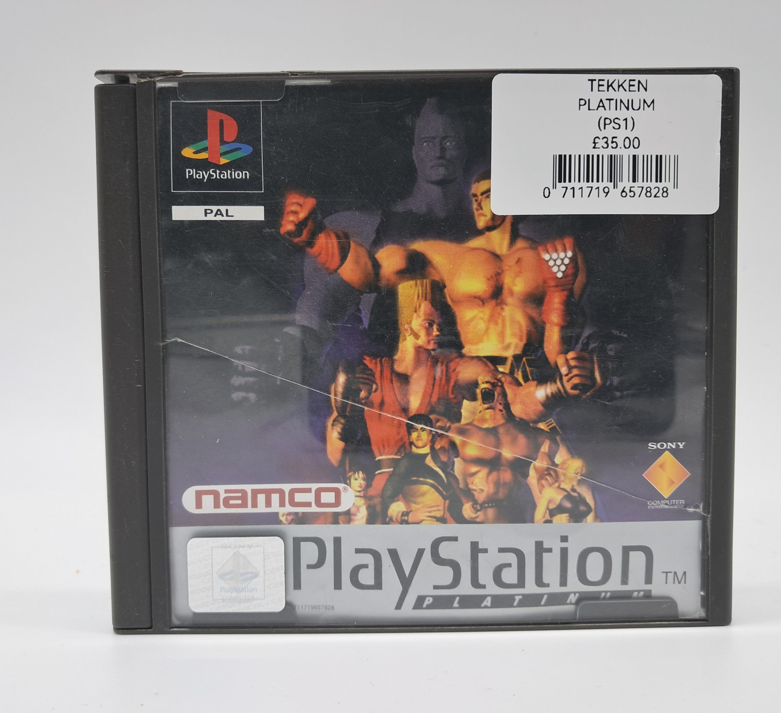 Tekken (PS1) PAL Platinum Complete