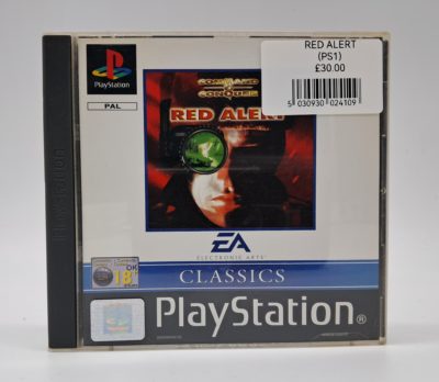 Command & Conquer: Red Alert (PS1) PAL EA Classics Complete