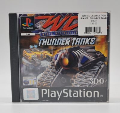 World Destruction League: Thunder Tanks (PS1) PAL Complete