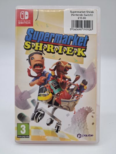 Supermarket Shriek Nintendo Switch Game PAL