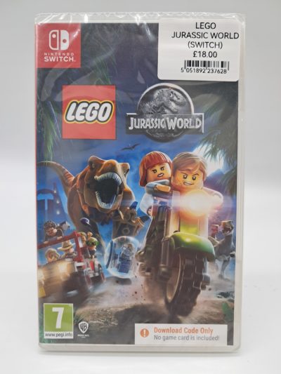 LEGO Jurassic World (Download Code in Box) -Nintendo Switch PAL