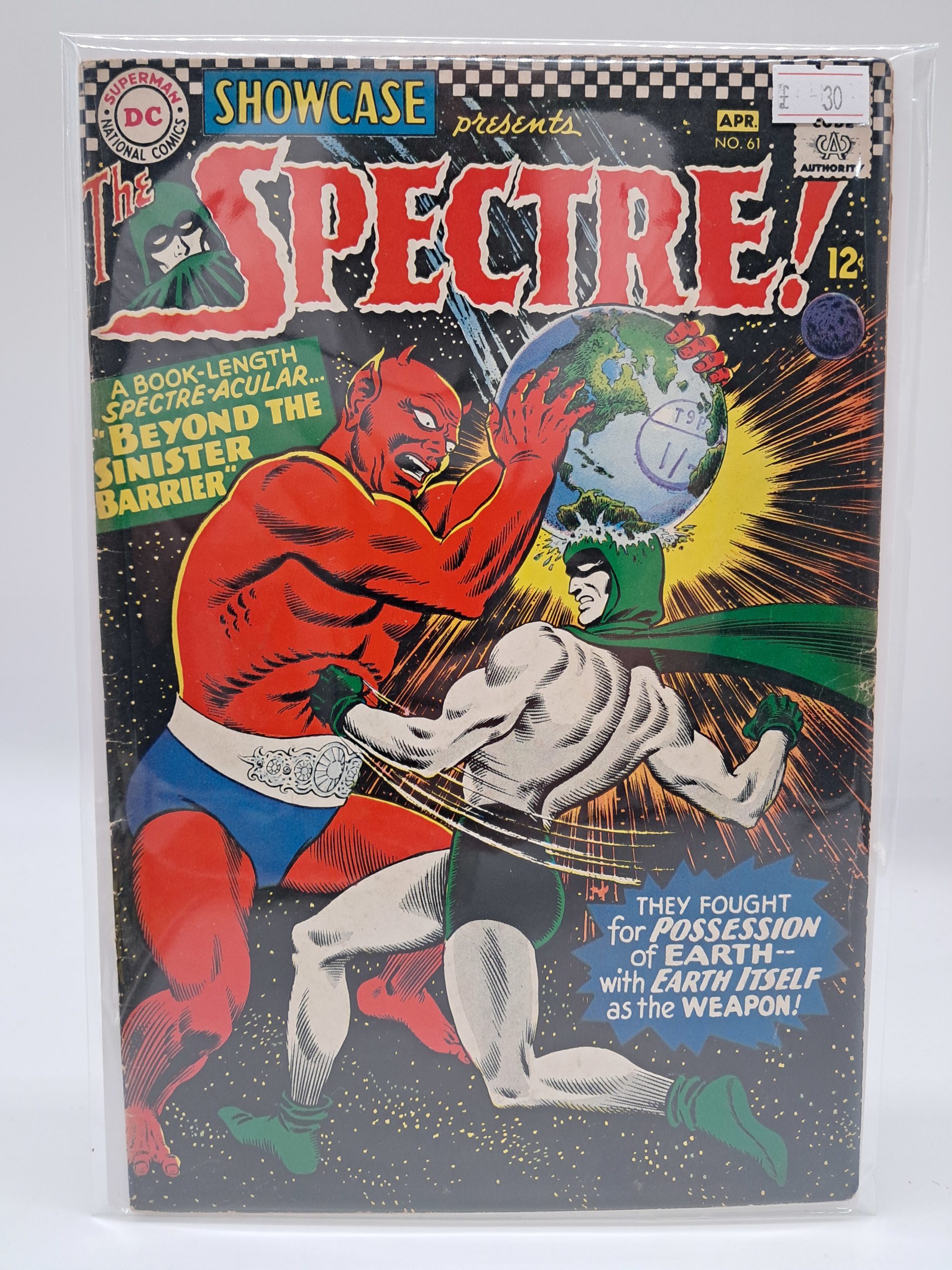 Showcase Presents The Spectre #61 - DC Comics April 1966 Silver Age Comic