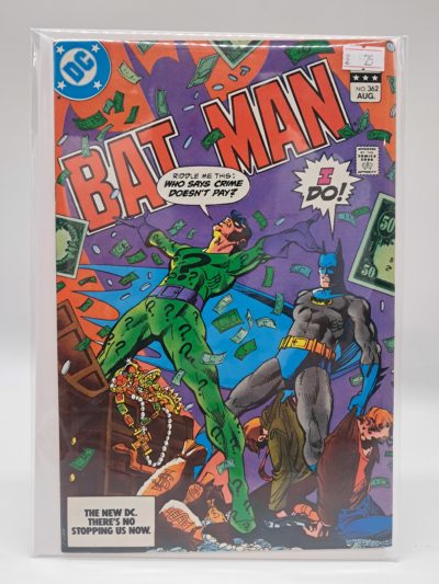 Batman #362 DC Comics August 1983 Riddler Bronze Age Comic Book
