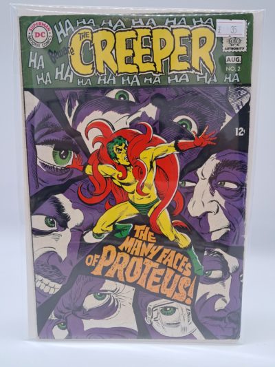 The Creeper #2 DC Comics August 1968 Steve Ditko Silver Age Comic Book