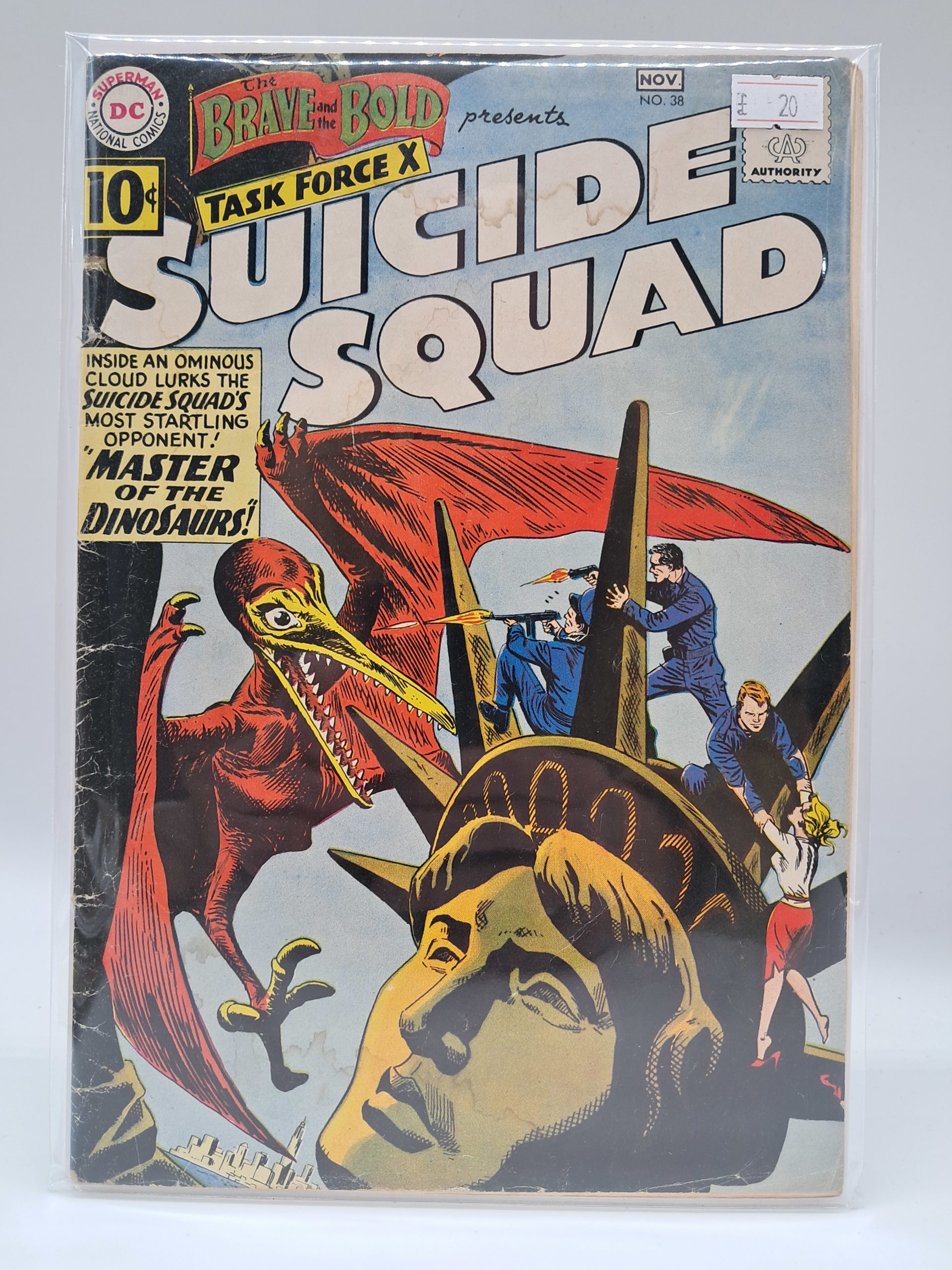 The Brave and the Bold #38 - DC Comics November 1961 Suicide Squad Task Force X Silver Age
