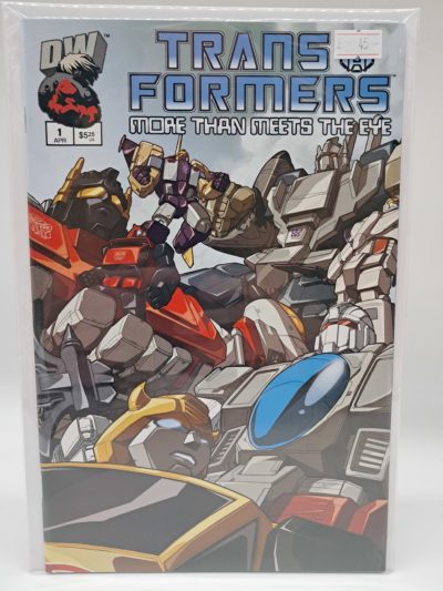 Transformers: More Than Meets The Eye #1 - Dreamwave Productions April 2002 First Issue