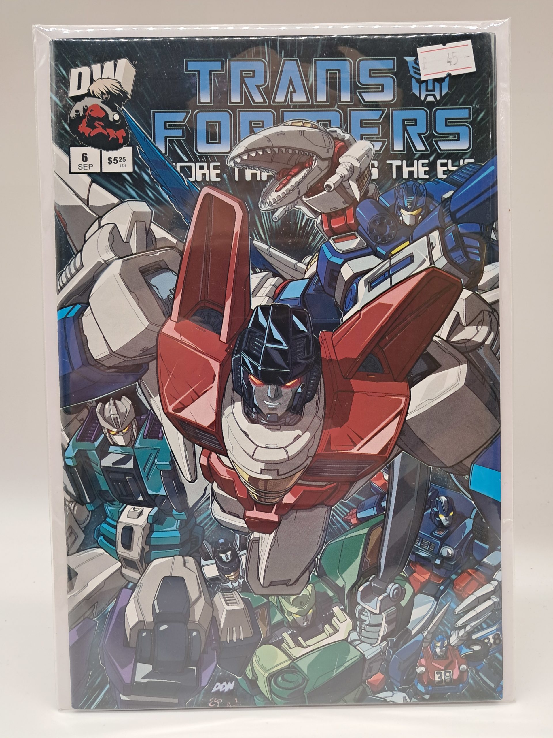 Transformers: More Than Meets The Eye #6 (Dreamwave, 2003) DW Comics VF/NM