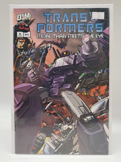 Transformers: More Than Meets The Eye #5 (Dreamwave, 2003) DW Comics