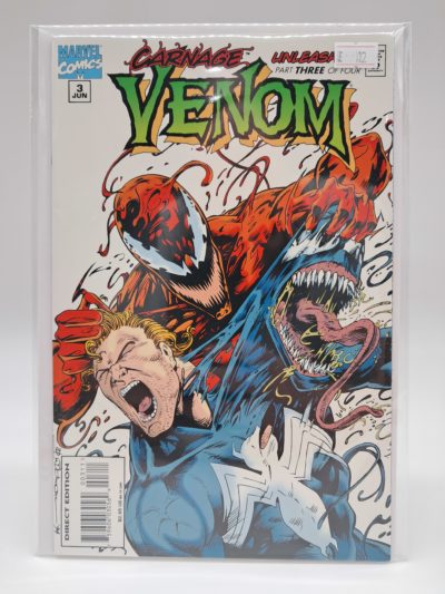 Venom: Carnage Unleashed #3 (1995) Marvel Comics - Direct Edition First Printing