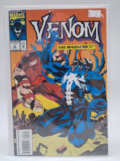 Venom #2 (1993) The Madness Part 2 - Marvel Comics - First Printing Direct Edition Comic Book