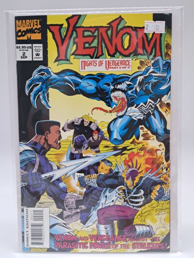 Venom #2 - Direct Edition - Marvel Comics - September 1994 - Nights of Vengeance Part 2 of 4