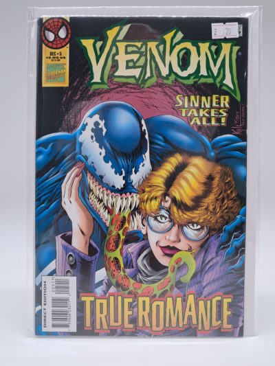 Venom #5 - Direct Edition - Marvel - December 1994 - Sinner Takes All