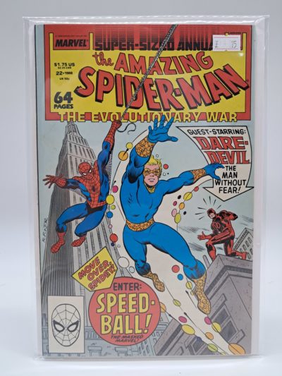 The Amazing Spider-Man, Marvel Comics, Annual #22 (1988) – Super-Sized Annual: The Evolutionary War
