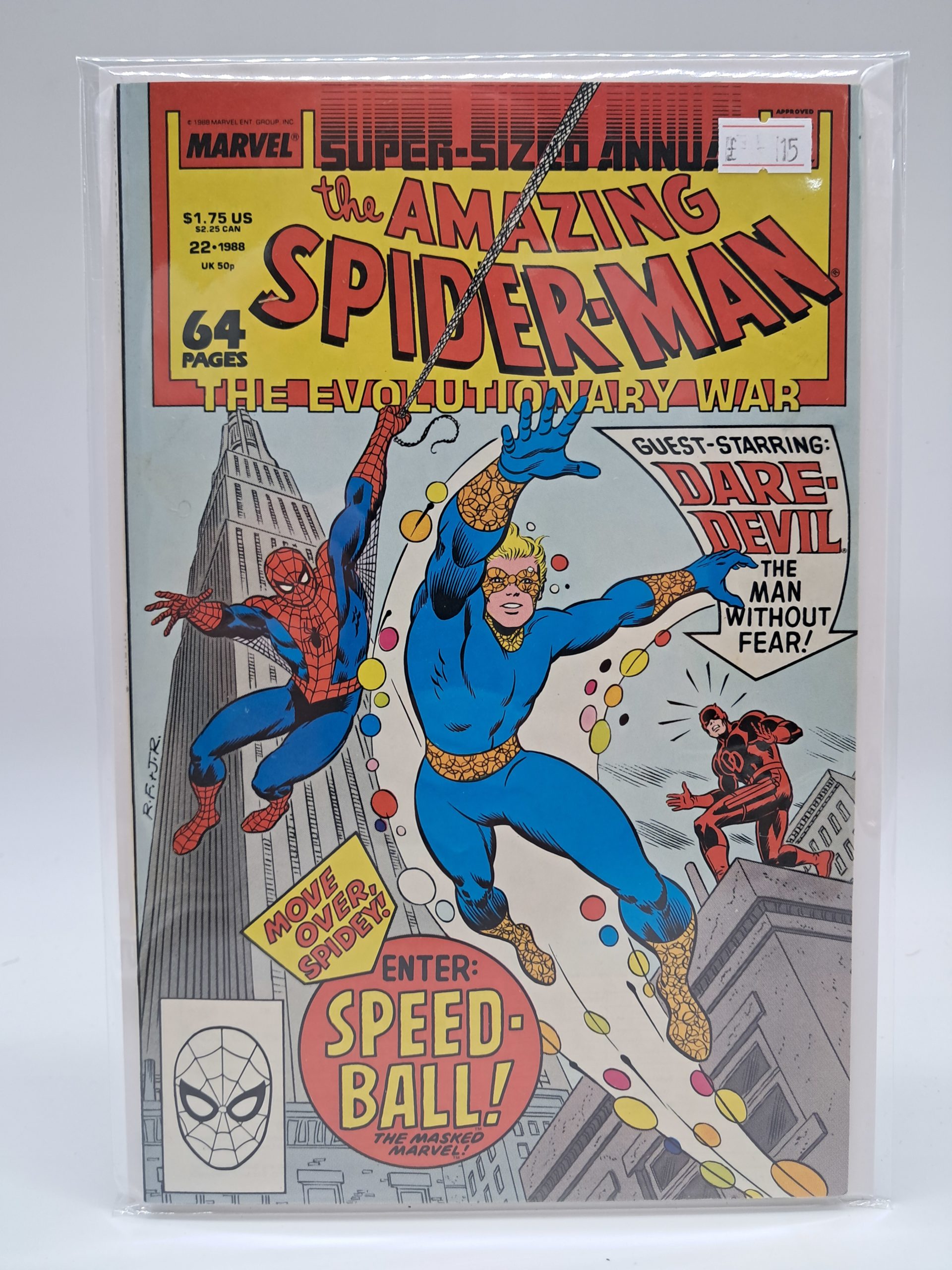 The Amazing Spider-Man, Marvel Comics, Annual #22 (1988) – Super-Sized Annual: The Evolutionary War