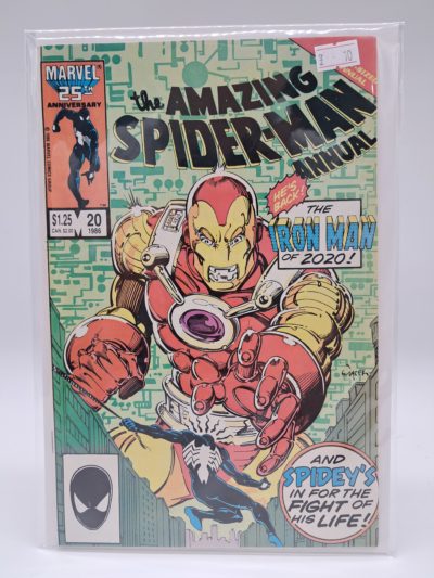 Marvel Comics, The Amazing Spider-Man Annual #20 (1986) – Iron Man of 2020