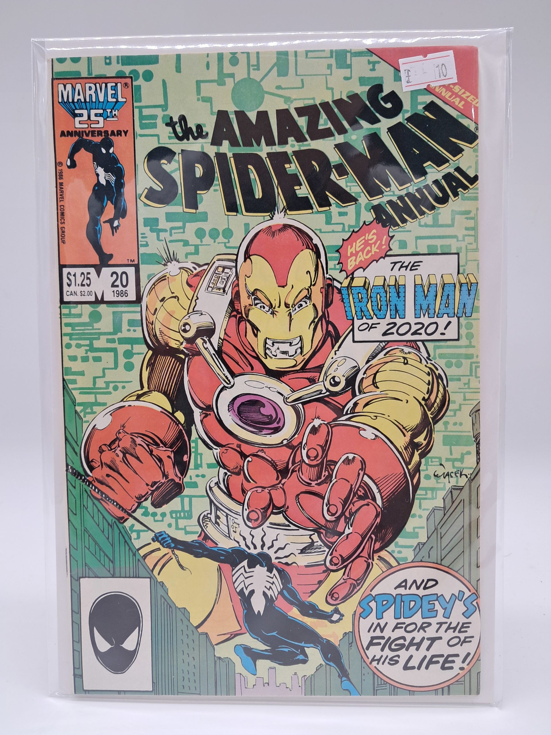 Marvel Comics, The Amazing Spider-Man Annual #20 (1986) – Iron Man of 2020