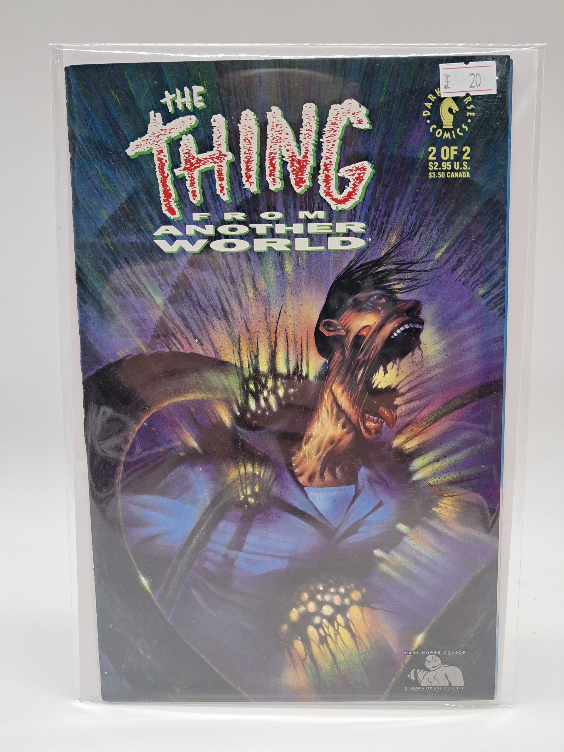 The Thing From Another World #2 of 2, Dark Horse Comics (1991) Comic Book – Final Issue