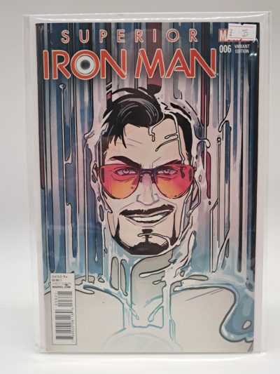 Marvel Superior Iron Man #6, Variant Edition Comic Book (2015)