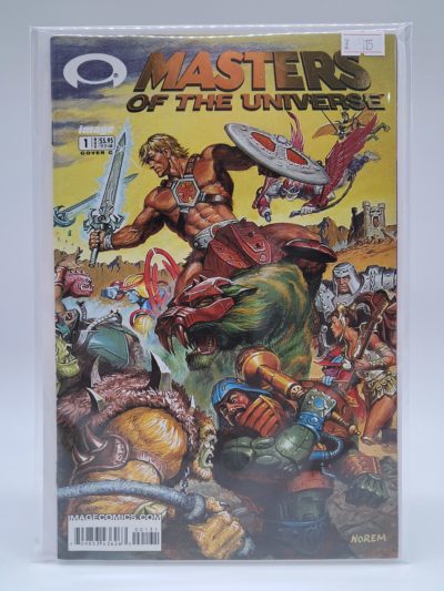 Masters of the Universe #1, Image Comics, Cover C Comic Book โ Norem Variant โ 2002