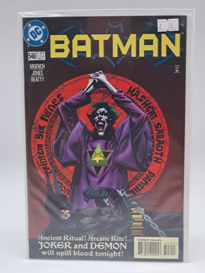 Batman #546 (1997) – Joker & Demon Cover – DC Comics