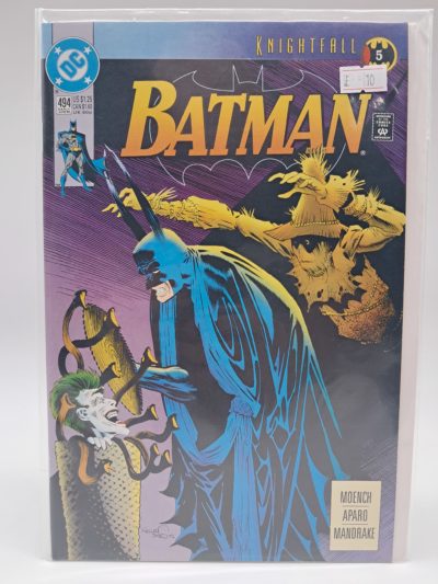 Batman #494 (1993) – Knightfall Part 5 – DC Comics