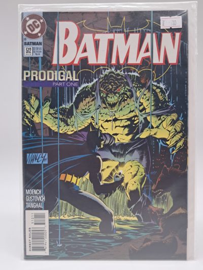 Batman #512 (1994) – Prodigal Part 1 – Killer Croc Cover – DC Comics