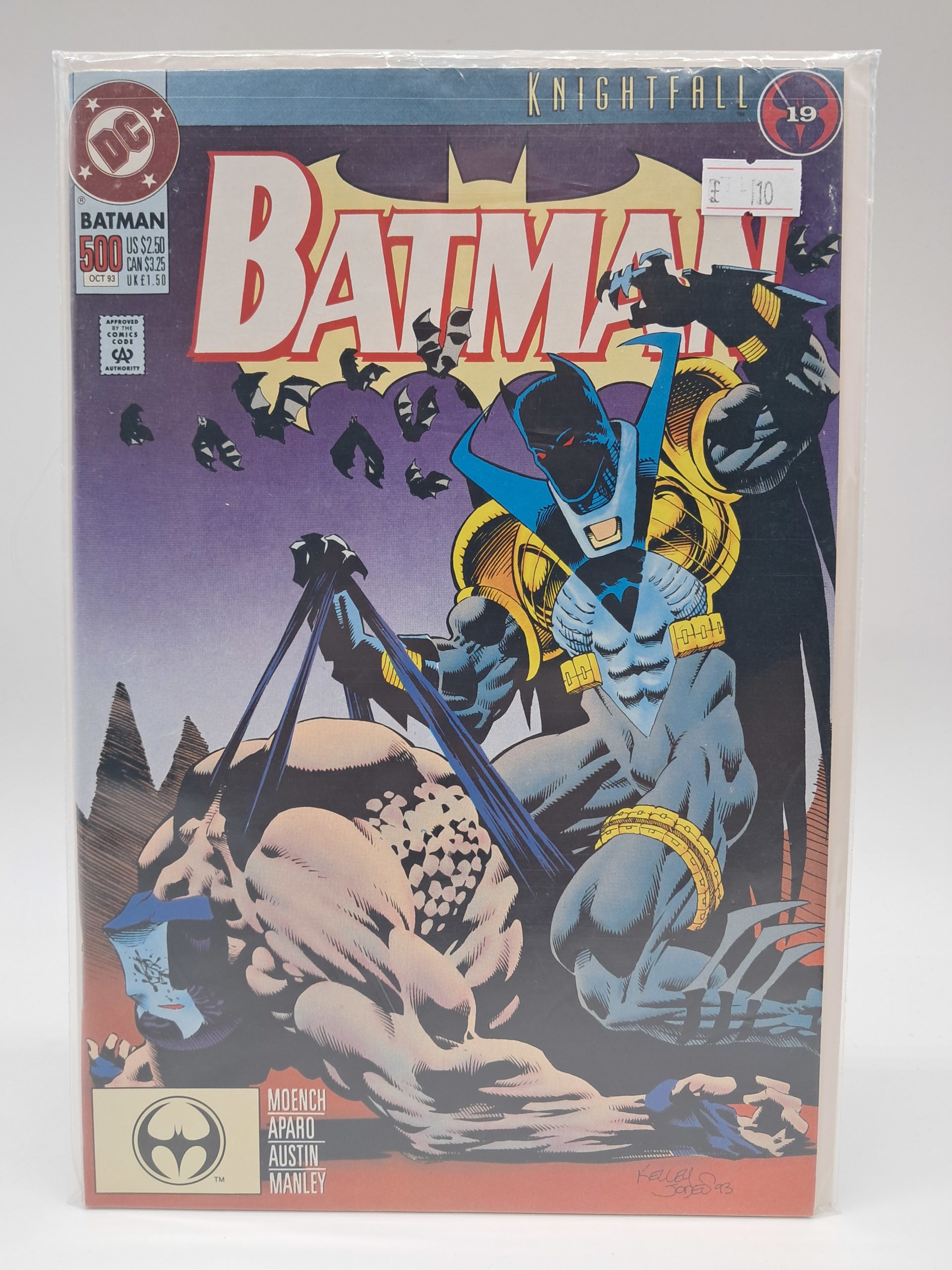 Batman #500 (1993) Knightfall Part 19 – DC Comics
