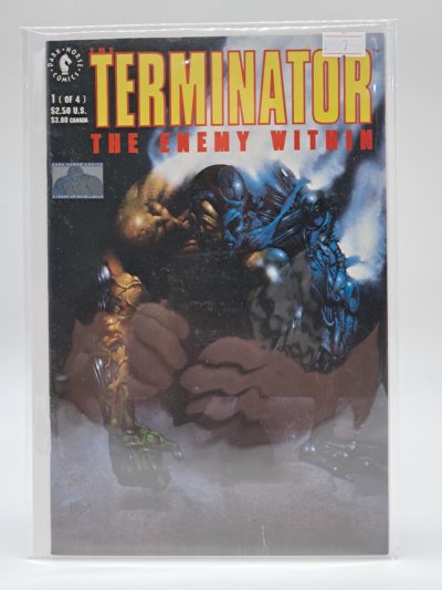 The Terminator: The Enemy Within #1 of 4 (1992) – Dark Horse Comics – First Print – Mini-Series Debut